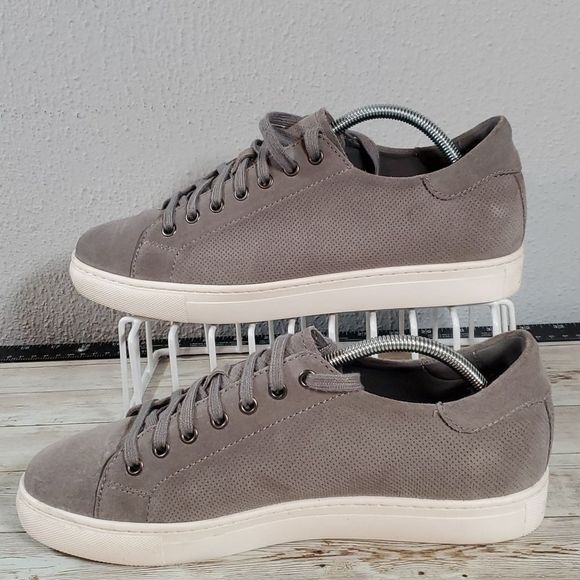 Trask Alder Perforated in Grey Gray Suede Size‎ 9½ - Picture 2 of 8